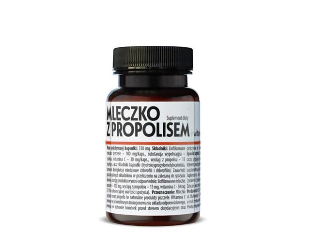 Mleczko Z Propolisem I Witaminą C interakcje ulotka kapsułki - 30 kaps.