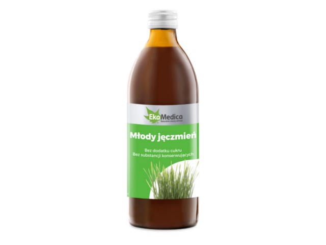 Młody Jęczmień interakcje ulotka płyn - 500 ml