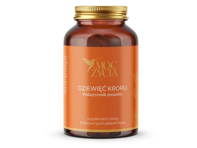 Moc Życia Dziewięć Kropli interakcje ulotka kapsułki - 60 kaps.