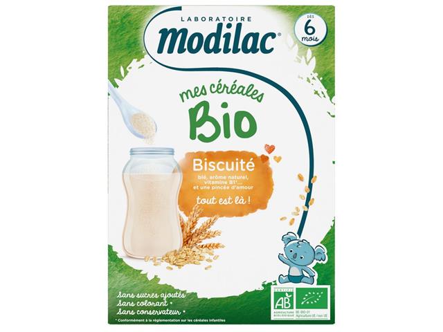 MODILAC Moja kaszka BIO Biszkopt interakcje ulotka proszek - 250 g