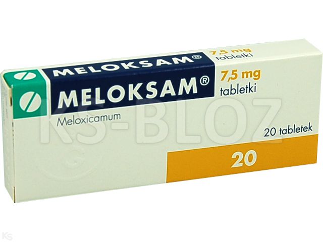 Moilec interakcje ulotka tabletki 7,5 mg 20 tabl. | (2 blist. po 10 tabl.)