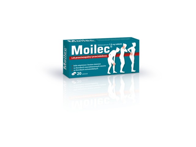 Moilec interakcje ulotka tabletki 7,5 mg 20 tabl.