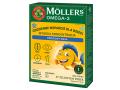 Moller's Omega 3 Wysoka Koncentracja Rybki smak owocowy interakcje ulotka żelki  27 szt.