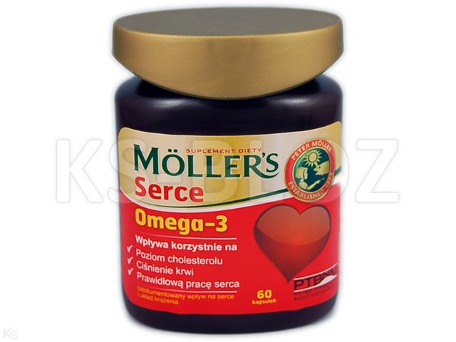 Moller's Serce interakcje ulotka kapsułki - 60 kaps.