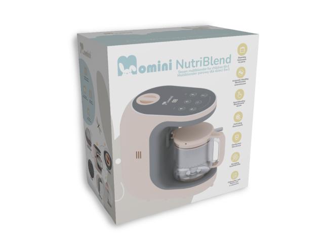Momini Nutriblend Multiblender dla dzieci parowy 6w1 interakcje ulotka urządzenie - 1 szt.