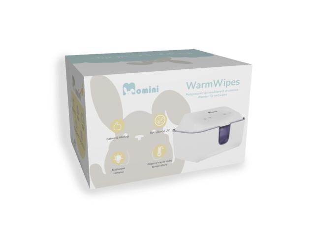 Momini Warmwipes Podgrzewacz do nawilżanych chusteczek interakcje ulotka podgrzewacz - 1 szt.