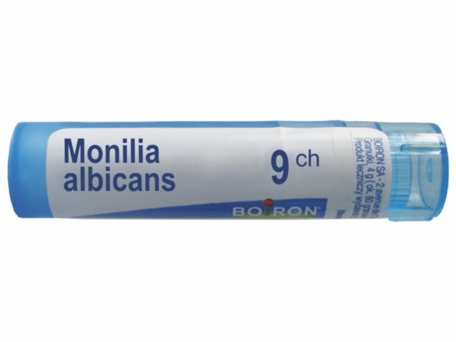 Monilia Albicans 9 CH interakcje ulotka granulki  4 g