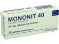 Mononit 40 interakcje ulotka tabletki powlekane 40 mg 30 tabl.