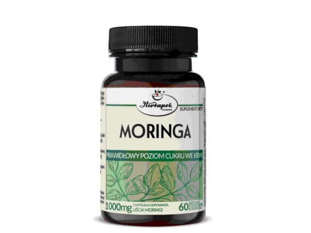 Moringa interakcje ulotka kapsułki - 60 kaps.