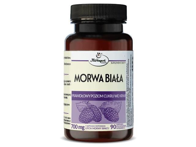 Morwa Biała interakcje ulotka kapsułki - 90 kaps.