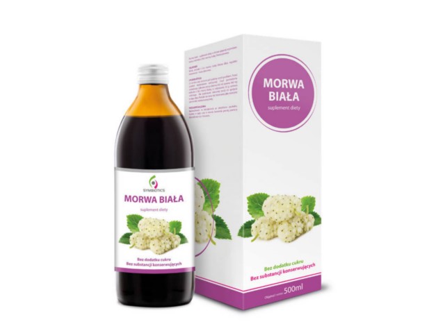 Morwa Biała interakcje ulotka sok - 500 ml