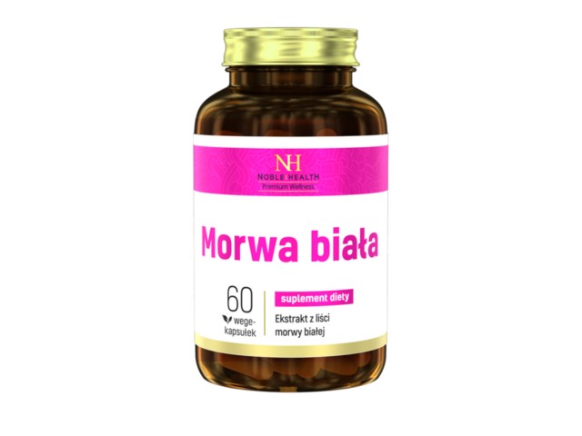 Morwa Biała interakcje ulotka kapsułki - 60 kaps.