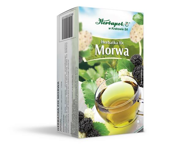 Morwa Fix Herbatka interakcje ulotka  2 g 20 toreb.