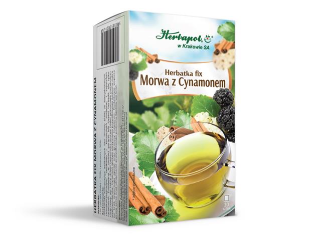 Morwa Z Cynamonem Fix Herbatka interakcje ulotka herbata 2 g 20 sasz. po 2 g