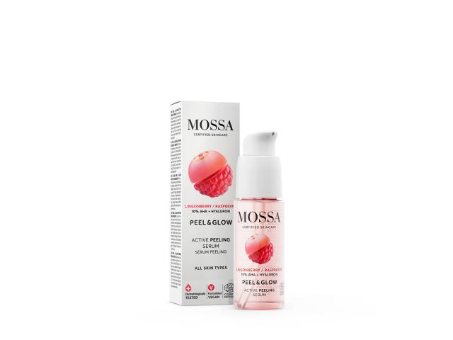 Mossa Serum aktywne złuszczające na noc z maliną i borówką brusznicą interakcje ulotka serum - 30 ml