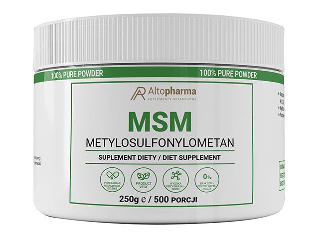 MSM interakcje ulotka proszek - 250 g