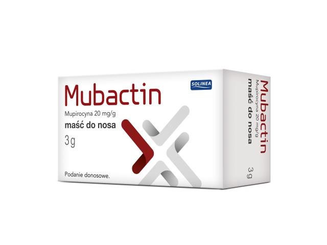 Mubactin interakcje ulotka maść do nosa 20 mg/g 3 g (tub.)