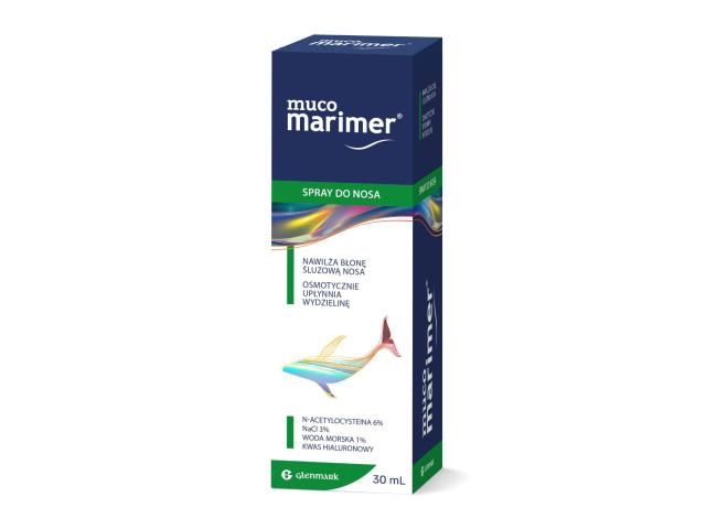 Muco Marimer interakcje ulotka spray do nosa - 30 ml