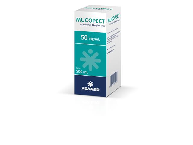 Mucopect interakcje ulotka syrop 50 mg/ml 200 ml | butelka