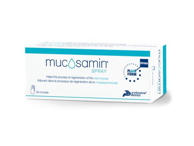 Mucosamin Spray interakcje ulotka żel do stosowania w jamie ustnej - 30 ml (but.)