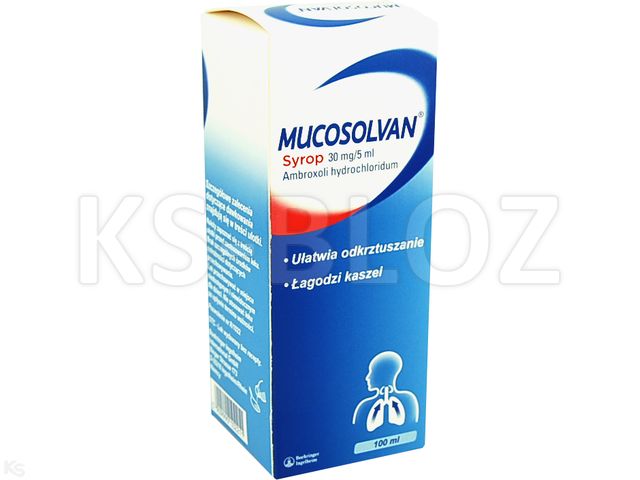 Mucosolvan interakcje ulotka syrop 30 mg/5ml 100 ml