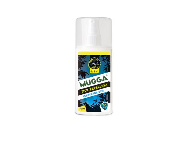 Mugga Jaico Spray ikarydyna 20% interakcje ulotka spray do stosowania na skórę  75 ml