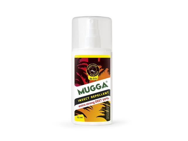 Mugga Spray 50% DEET interakcje ulotka spray - 75 ml