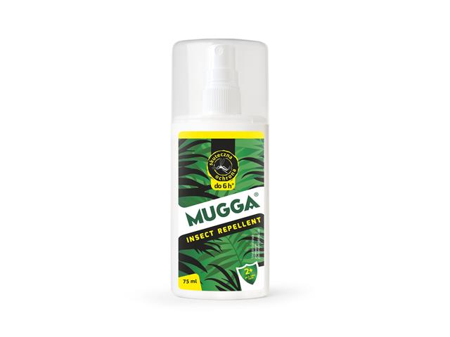 Mugga Spray 9,5% deet interakcje ulotka   75 ml