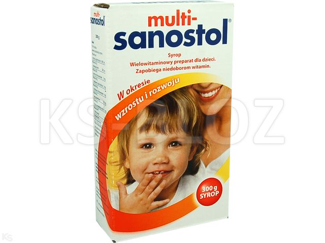 Multi-Sanostol interakcje ulotka syrop  300 g