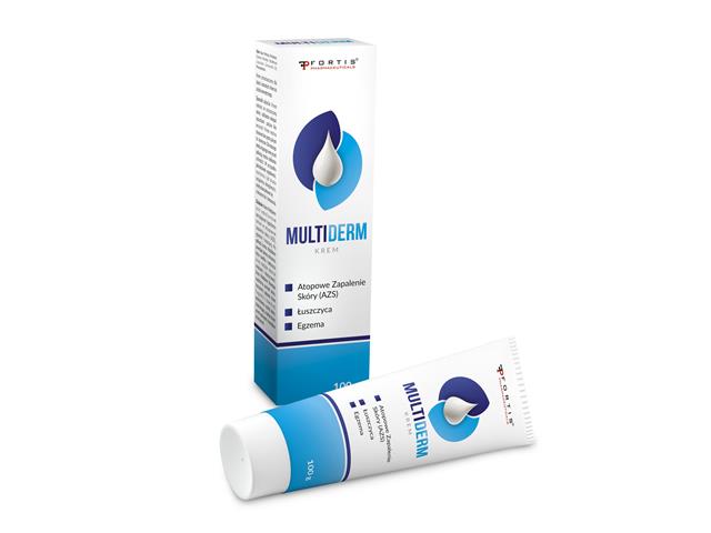 Multiderm interakcje ulotka krem  100 g (karton)