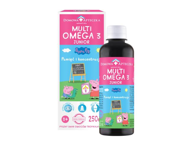 Multiomega 3 Junior interakcje ulotka płyn  250 ml