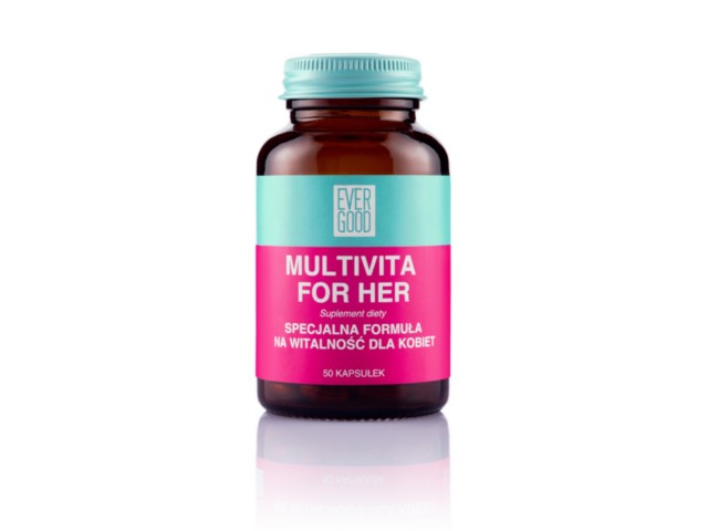 Multivita For Her interakcje ulotka kapsułki elastyczne - 50 kaps. (poj.)