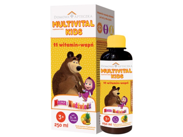 Multivital Kids interakcje ulotka płyn  250 ml