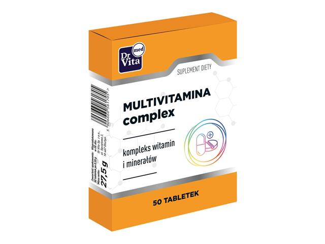 Multivitamina Complex interakcje ulotka tabletki  50 tabl.