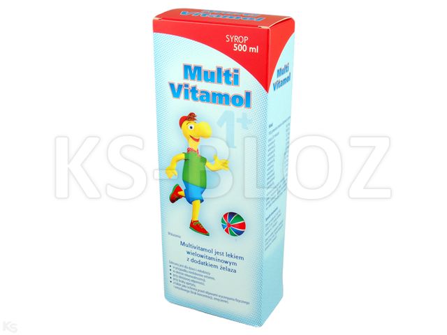 Multivitamol dla dzieci interakcje ulotka syrop  500 ml | 585 g