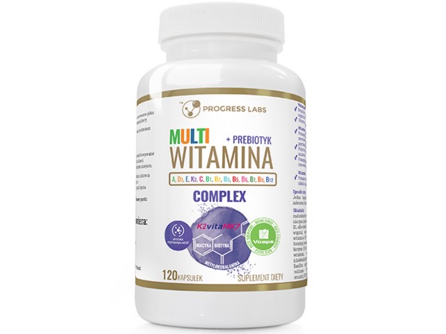 Multiwitamina Complex + Prebiotyk interakcje ulotka kapsułki - 120 kaps.