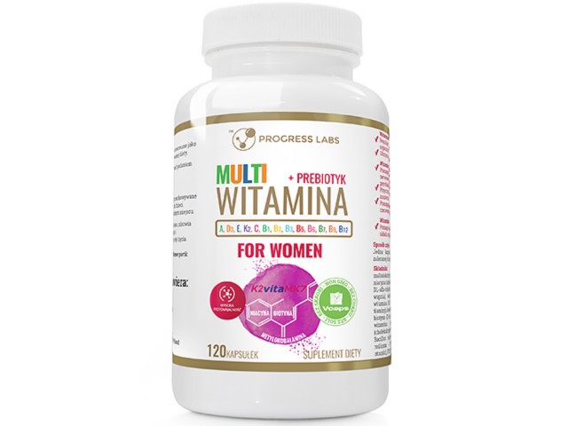 Multiwitamina for Women + Prebiotyk interakcje ulotka kapsułki - 120 kaps.
