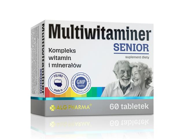 Multiwitaminer Senior interakcje ulotka tabletki - 60 tabl.