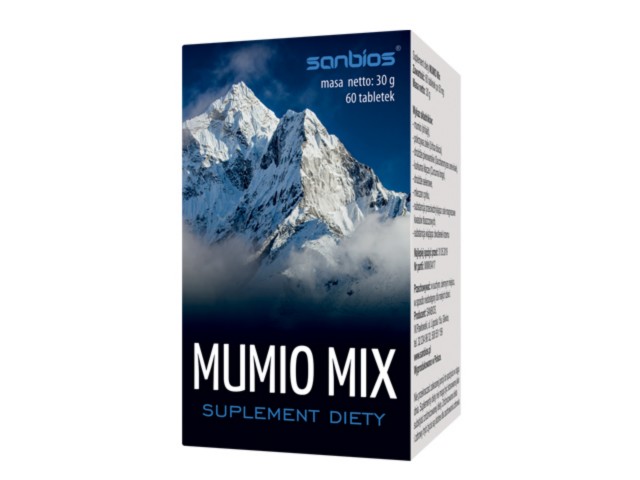 Mumio Mix interakcje ulotka tabletki  60 tabl.