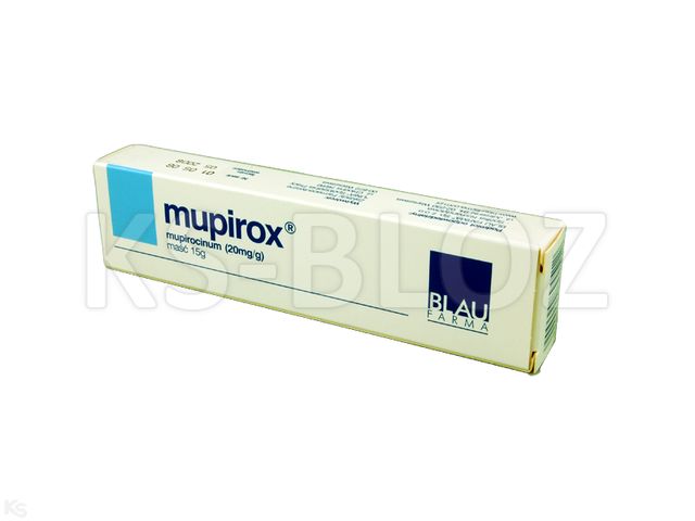 Mupirox interakcje ulotka maść 20 mg/g 15 g