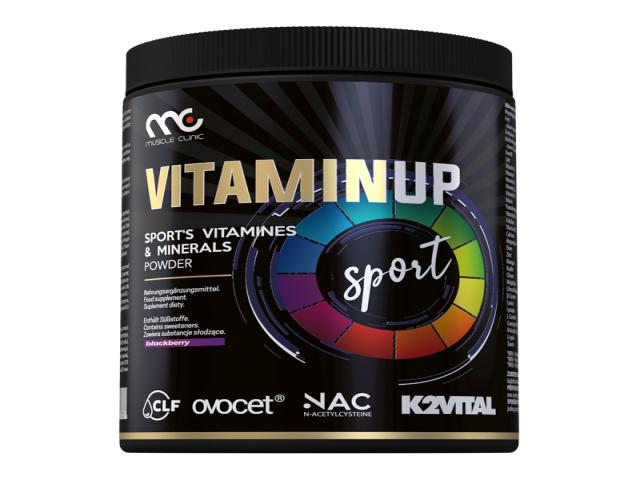 Muscle Clinic VitaminUp Sport o smaku jeżynowym interakcje ulotka proszek do rozpuszczenia - 300 g