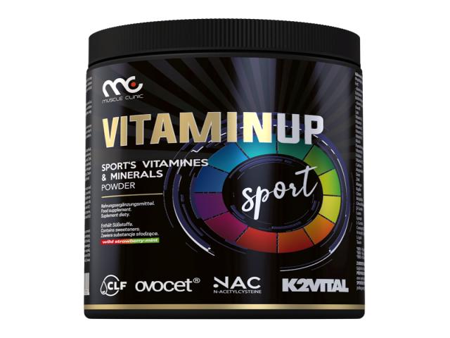 Muscle Clinic VitaminUp Sport smak poziomka-mięta interakcje ulotka proszek do rozpuszczenia - 300 g