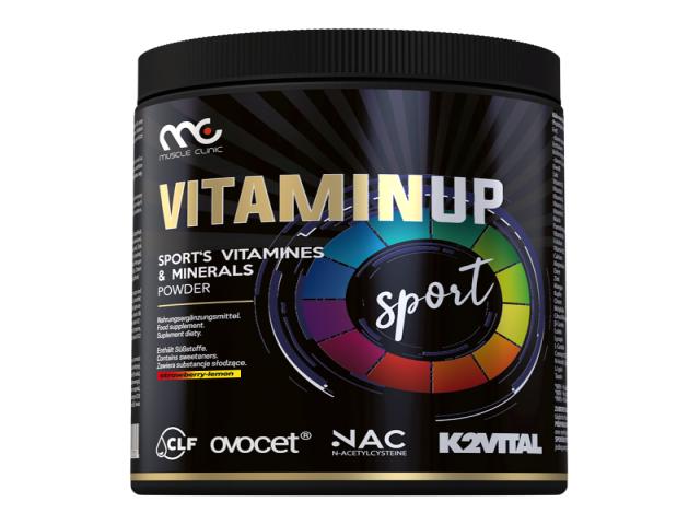 Muscle Clinic VitaminUp Sport smak truskawka-cytryna interakcje ulotka proszek do rozpuszczenia - 300 g