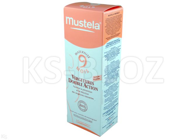 Mustela 9 Miesięcy Krem przeciw rozstępom podwójnie działający interakcje ulotka   200 ml