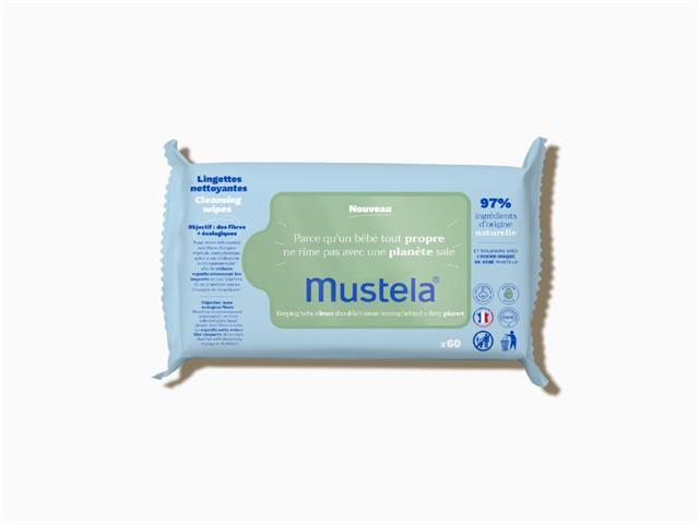 Mustela Chusteczki oczyszczające interakcje ulotka chusteczka  60 szt.