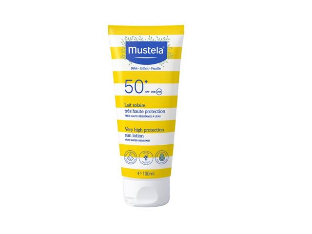 Mustela Mleczko przeciwsłoneczne bardzo wysoka ochrona SPF 50+ interakcje ulotka   100 ml