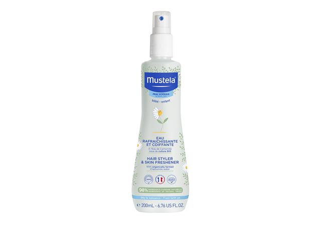 Mustela Spray do włosów odświeżający ułatwiający rozczesywanie interakcje ulotka spray  200 ml