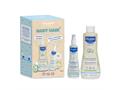 Mustela Zestaw Baby Hair delikatny Szampon + odświeżający Spray ułatwiający rozczesywanie interakcje ulotka zestaw  500 ml