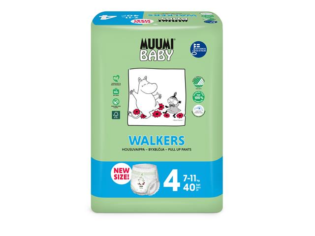 Muumi Baby Pants 4 Pieluchomajtki maxi eko (7-11 kg) interakcje ulotka pielucho-majtki - 40 szt.