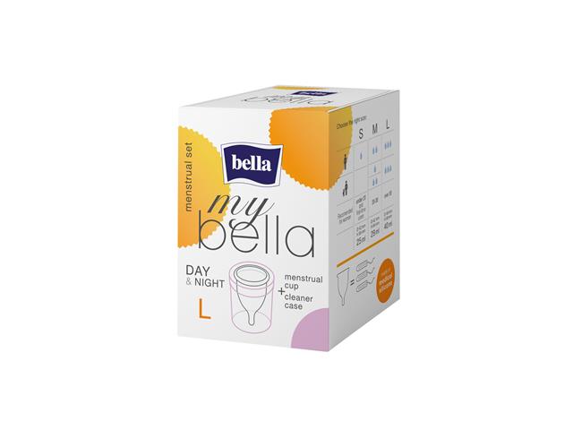 My Bella Kubeczek menstruacyjny dzień i noc L interakcje ulotka kubeczek menstruacyjny - 1 szt.